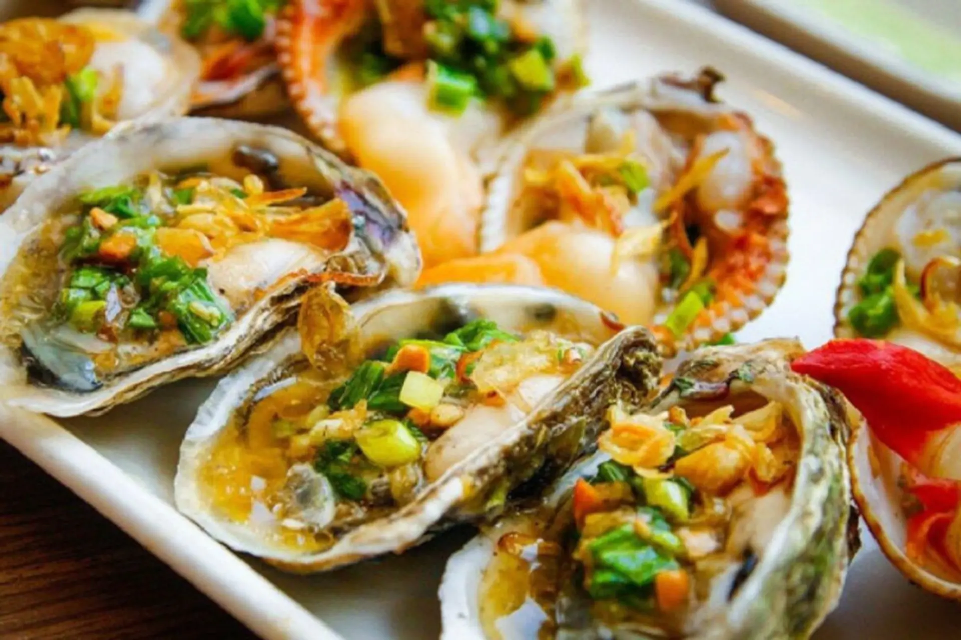 Cheese-Grilled Oyster Stall
