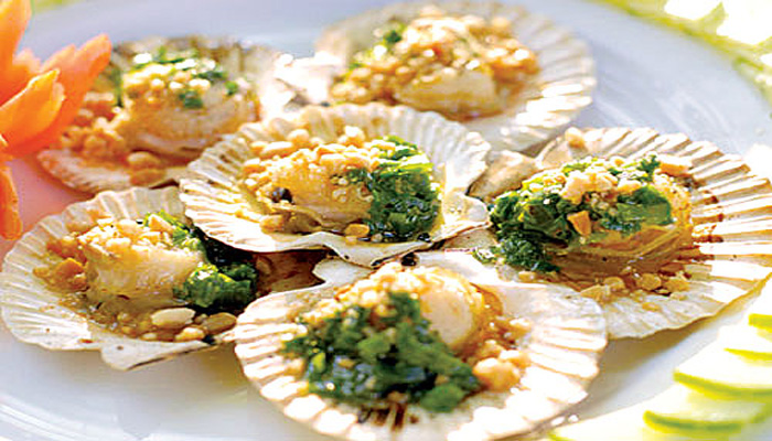 Grilled Scallop Stall